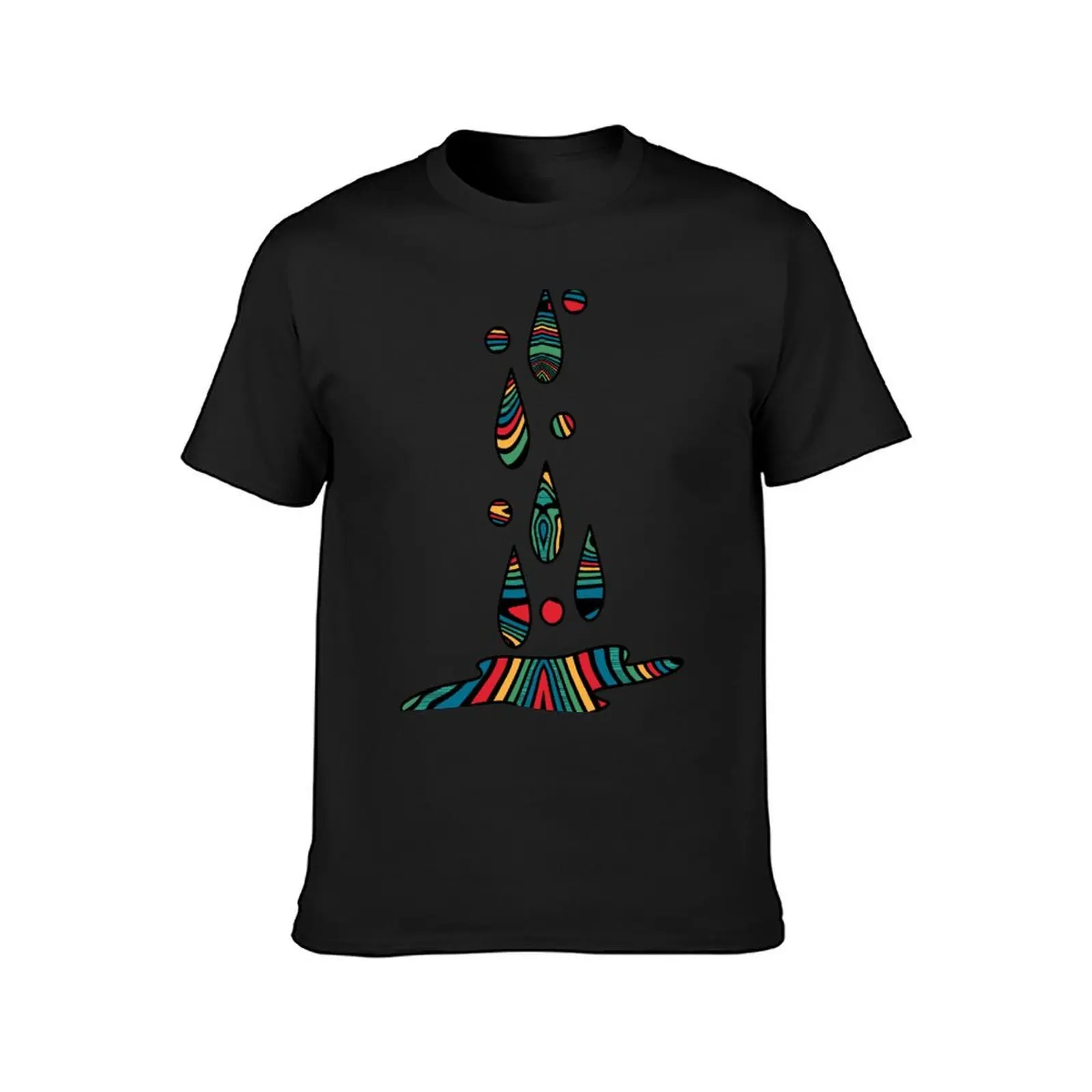 Retro Warp T-Shirt customizeds blacks mens big and tall t shirts