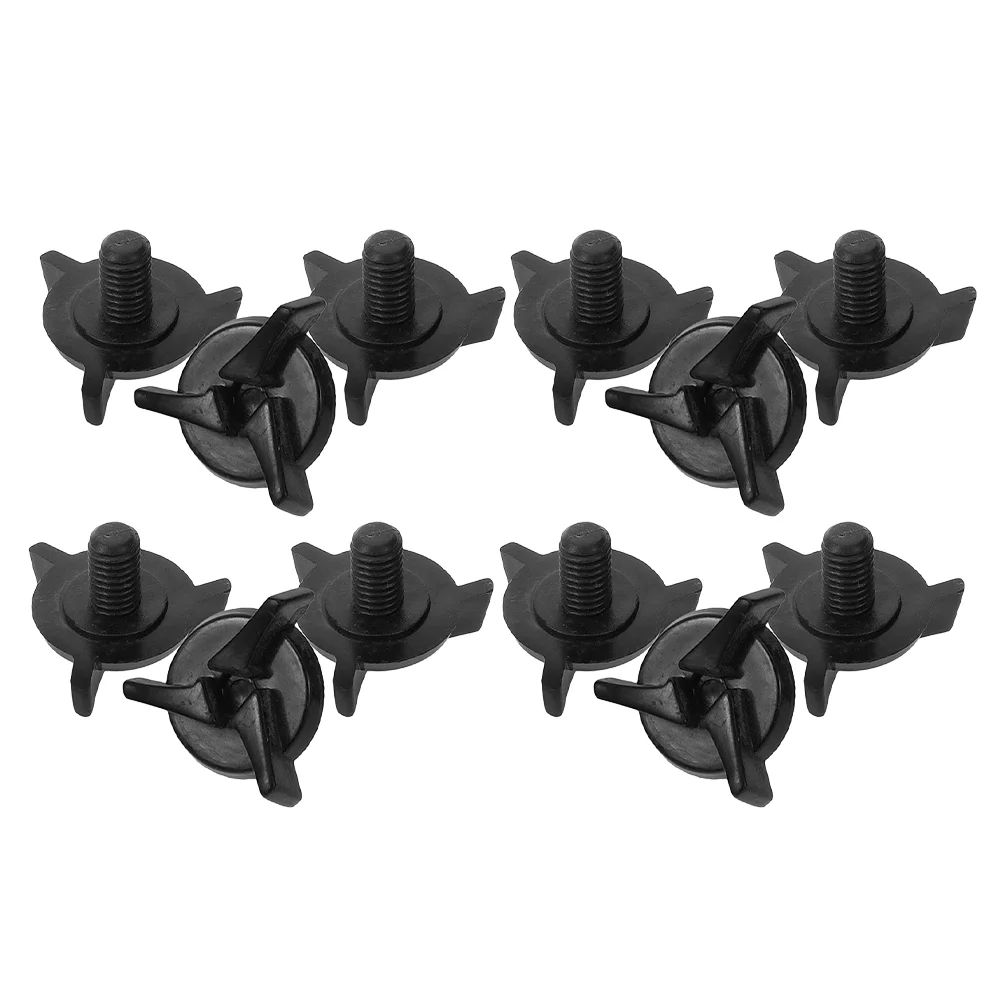 12 Pcs Screws Convenient Motorcycle Visor Bolts Accessories for Visor Motorcycle Replacement