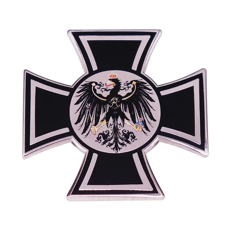 Anstecknadel Kaiser Wilhelm Schlacht Flagge Preußischer Krieg Anstecknadel Abzeichen Patriotisches Geschenk Deutscher Adler Revers