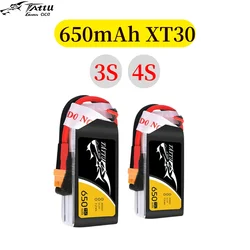 Batteria ACE Tattu Lipo 3S 4S 650mAh 11.1V 14.8V 75C 1P Batteria RC con spina XT30 per RC FPV Racing Drone Quadcopter