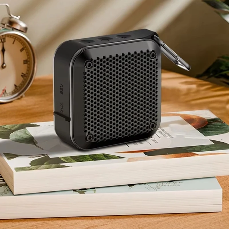 ลำโพงบลูทูธแบบพกพา Heavy Cannon ไร้สาย ซับวูฟเฟอร์ทรงพลัง เชื่อมต่อได้ รูปทรงสี่เหลี่ยมจัตุรัส มินิสเตอริโอ-ELEC