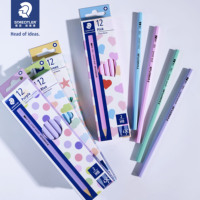 STAEDTLER 12 PCs Macaron Pencils HB 2B Available In Multiple Colors School Supplies A Special Pencil For Calligraphy Practice