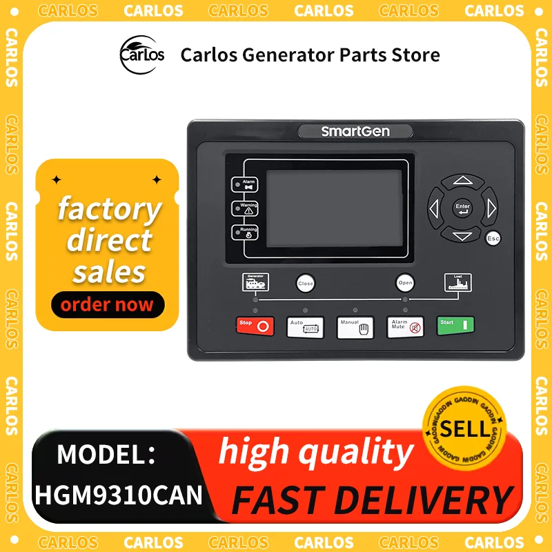 SmartGen  HGM9320CAN  HGM9310CAN  HGM9320 HGM9310 Automatic Start Stop Diesel Generator Controller Module Unit Timing Functio