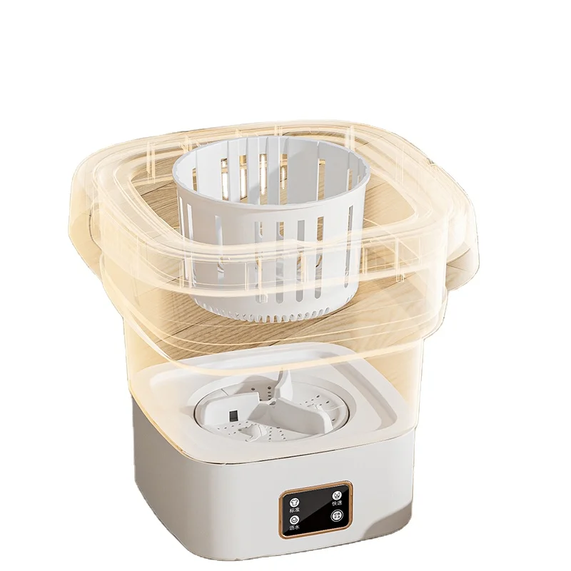 

Electric Mini Foldable Washing Machine Mini Washing Machine Portable With Dryer