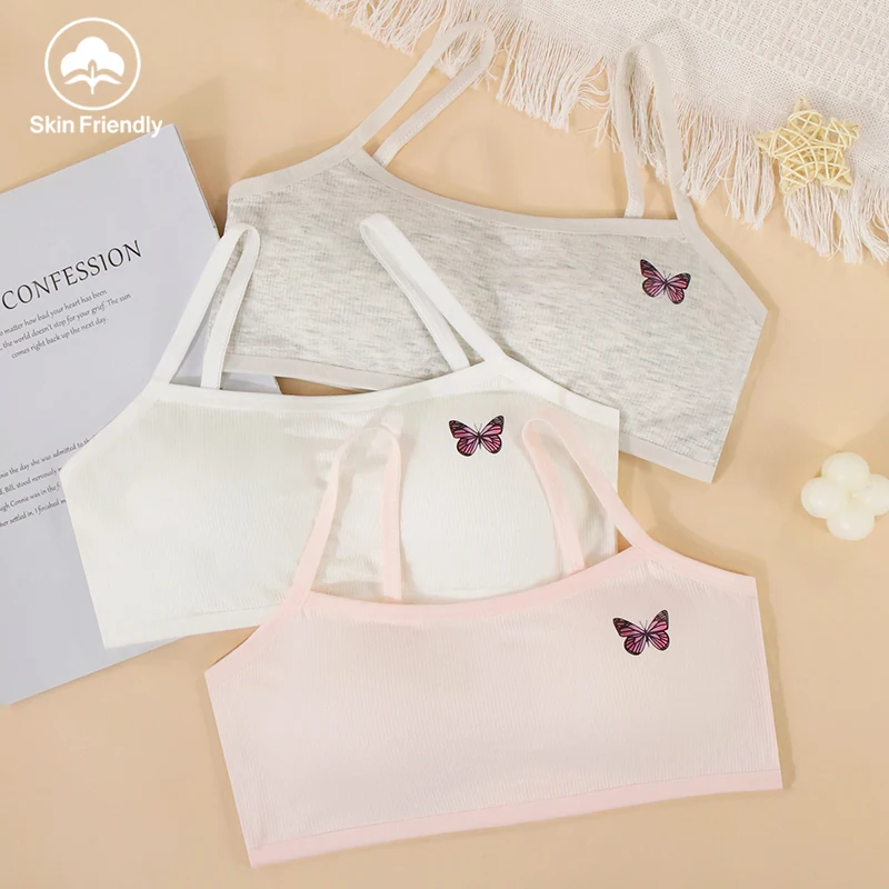 Girls in junior high school, cotton underwear, 12-18 years old, junior high and high school students, thin cut, developmental pe