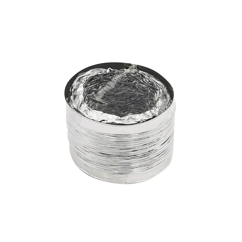 Tubo de ventilação de alumínio de 4 polegadas Mangueira de ventilação de ar Duto de exaustão flexível 1,5 M