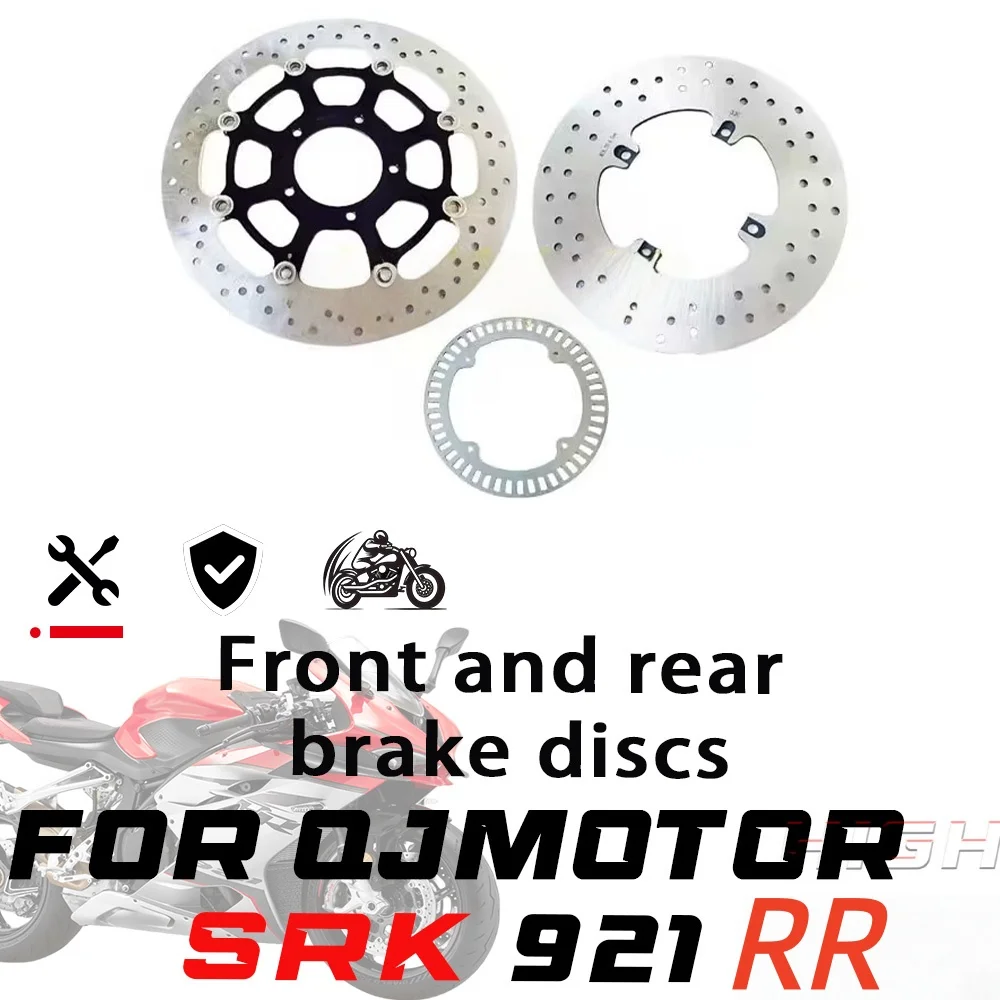 Front and rear brake disc tone rings FIT for QJMOTOR SRK921RR SRK 921 RR