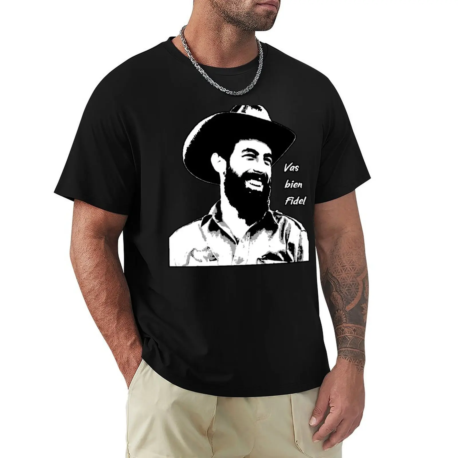 Vas Bien, Fidel (Camilo Cienfuegos) T-Shirt Essential Solid Color T-Shirt
