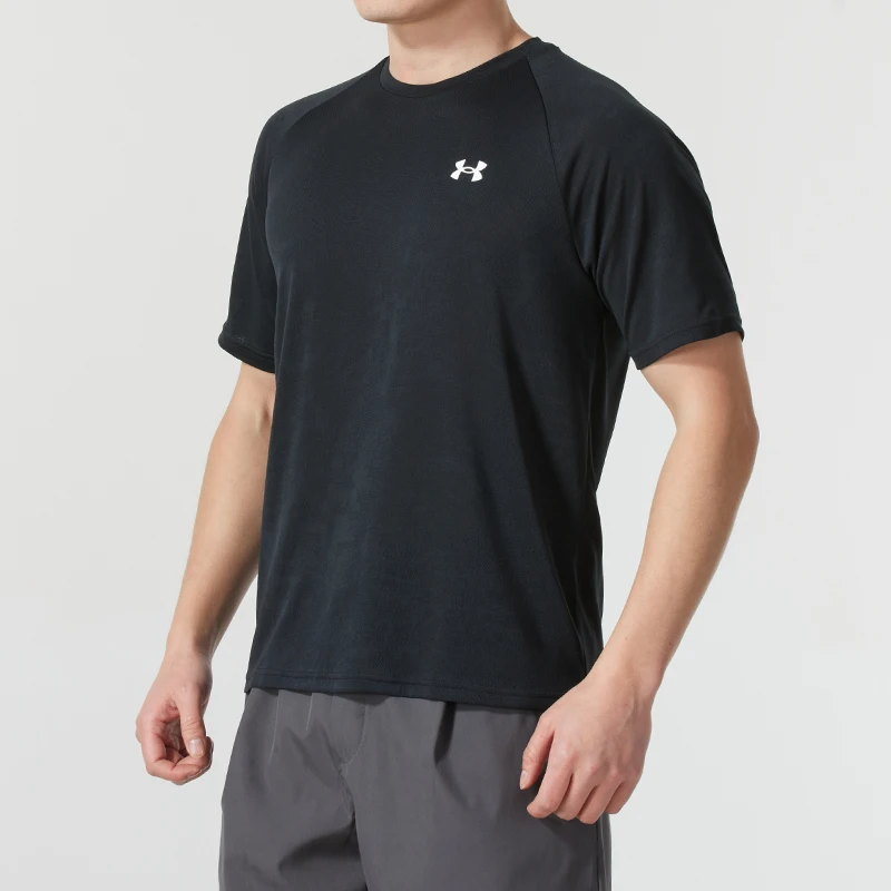 

Under Armour Velocity Jacquard Men's Comfortable T-Shirt Fitness Training Top Lightweight Breathable Short Sleeve 1390430-001