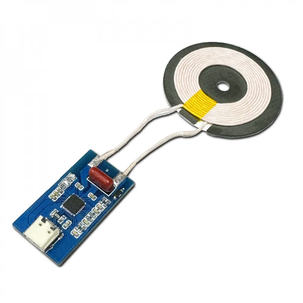 

5W 10W 15W High Power IP6826 Wireless Charging Module DIY Coil Circuit Board Type-C For Fast Charging Wireless Charger Module