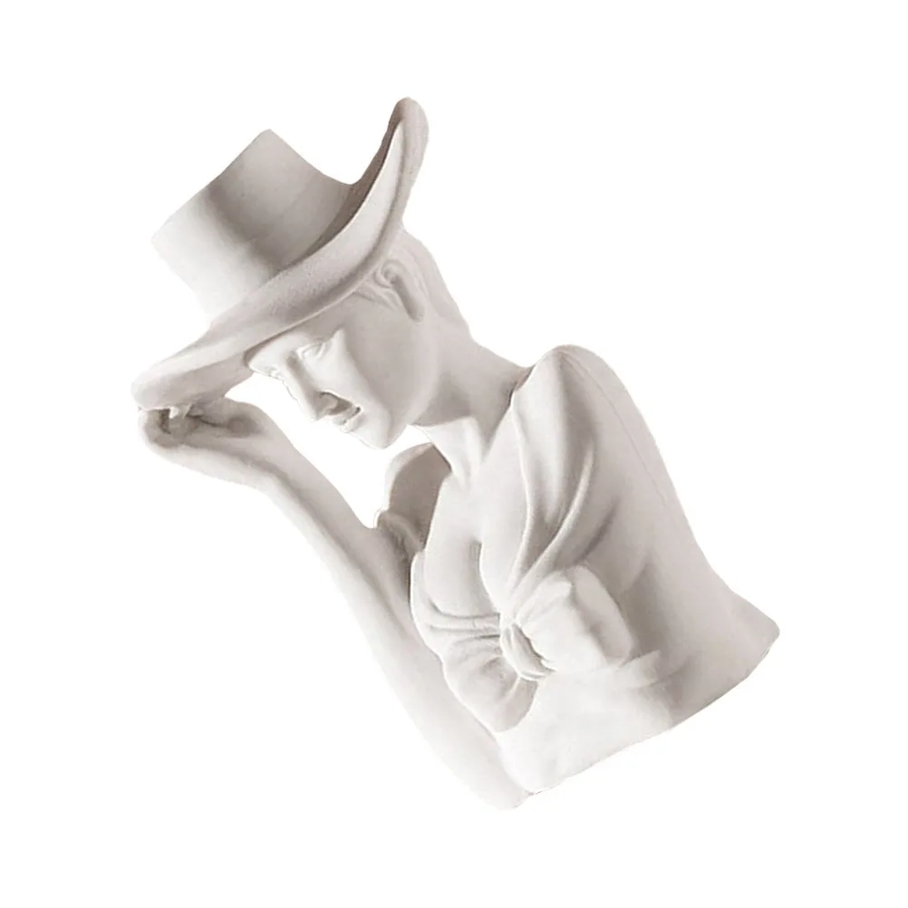 

Ceramic Vase Nordic Flower Arrangement Container Art Vase Desktop Ornament Suitable for Home Shop Use Photography Prop