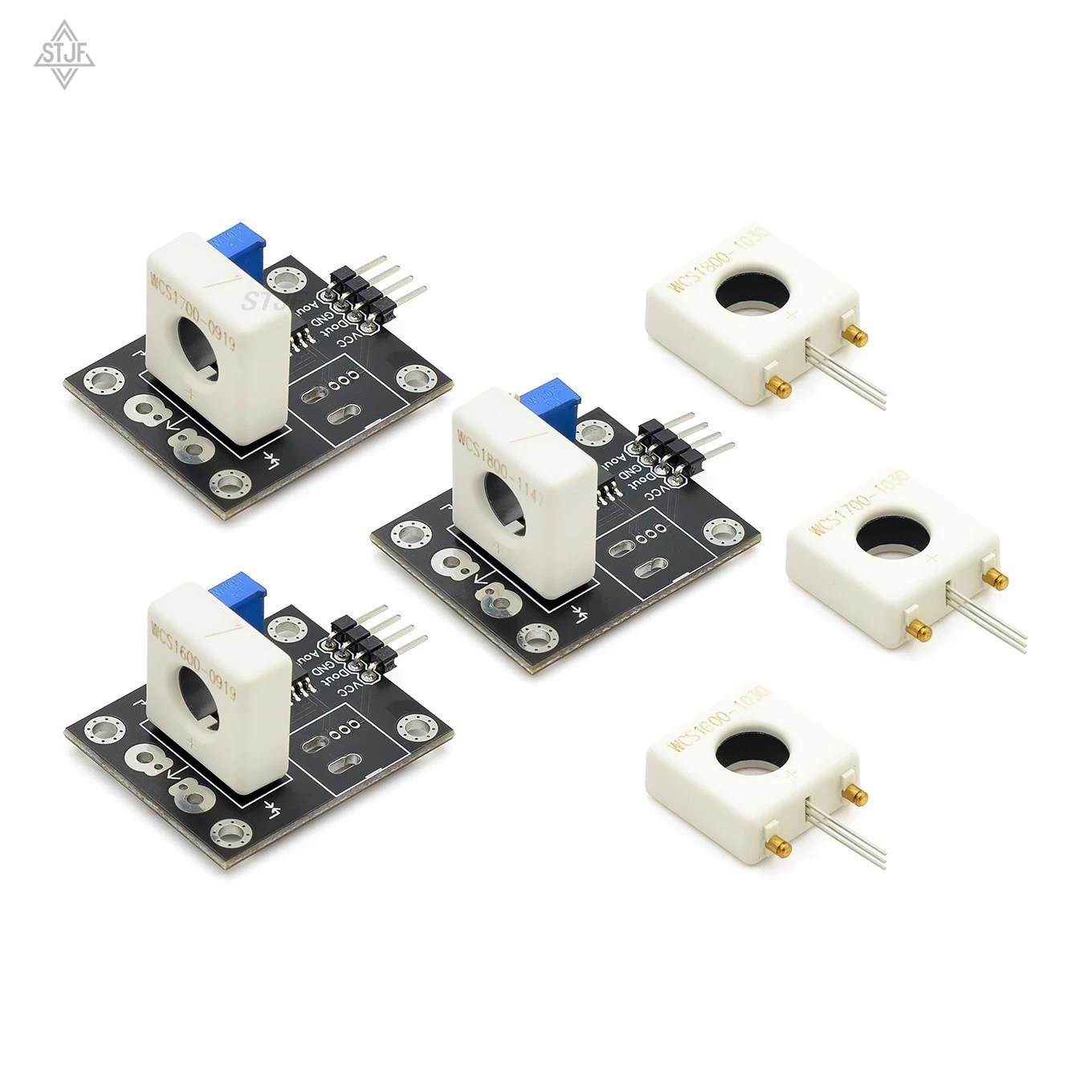 STJF Wcs1700/1800/1600 Hall current sensor adjustable 35A/70A short-circuit overcurrent protection module