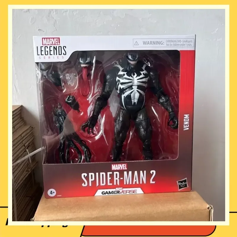 Figura de acción de Marvel Venom, serie Legends, Gamerverse, Spider Man 2, articulada, nueva en stock, para fanáticos de Marvel, regalos de cumpleaños