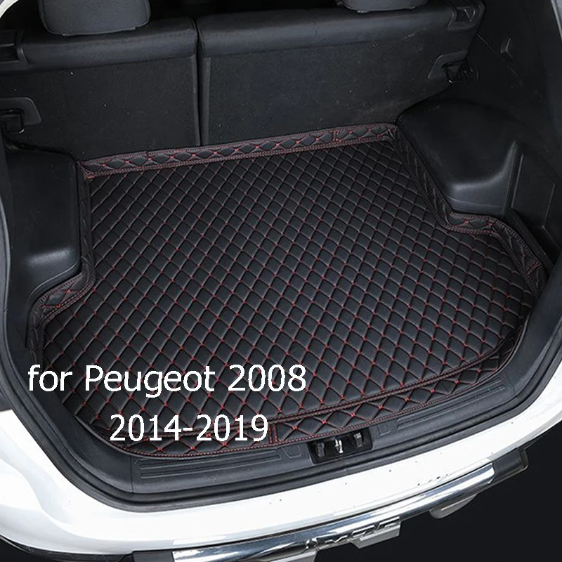 

for Peugeot 2008 2014 - 2016 2017 2018 2019 Car-styling Car Rear Boot Liner Trunk Cargo Mat Tray Floor Car