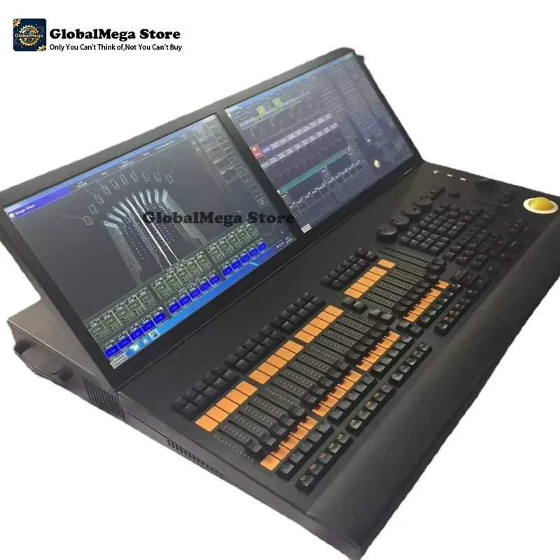 DMX Console Computer Controller Black Horse Wing Command Stage Lighting Warm White LED Moving Head Lights RGBW for DJ
