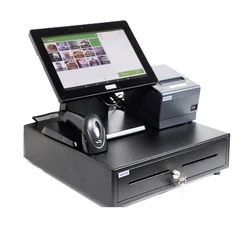 12 Inch Mini Android Pos Cash Register with Free Software Andriod 5.1 With 200W Camera T121-B