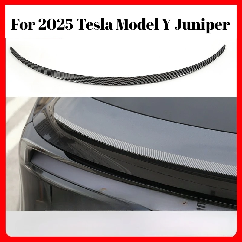 

For Tesla Model Y Juniper Modified Rear Spoiler P Performance Version Car Air Deflector Stabilizer Wing Exterior Auto Accessory