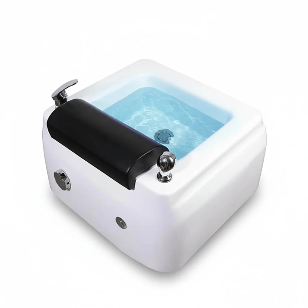 

Acrylic Pedicure Spa Tub, Magnetic Foot Massage Basin, Foot Soak Wash Tub for Nail Salon, Luxury Pedicure Bath Basin, Heavy Duty