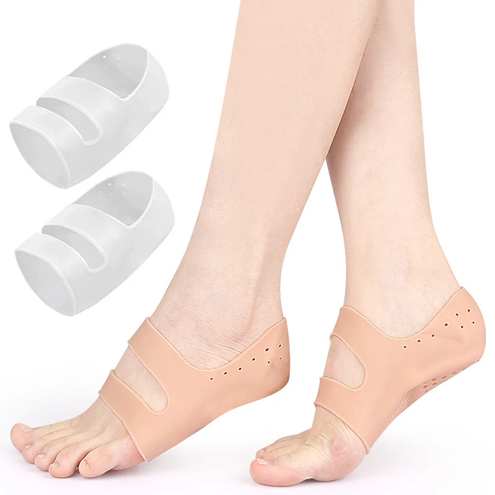 

1Pair Heel Protectors Cups with Arch Support for Plantar Fasciitis - Heel Cups for Women Men Heels Spur Pain Relief - Heel Inser