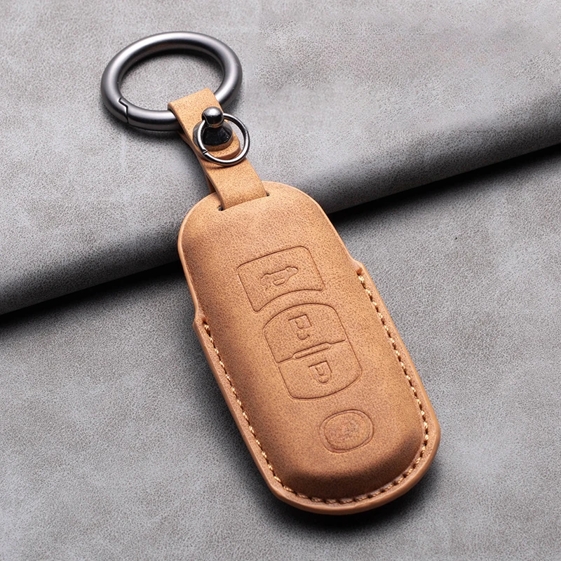 2/3 Buttons Leather… - image