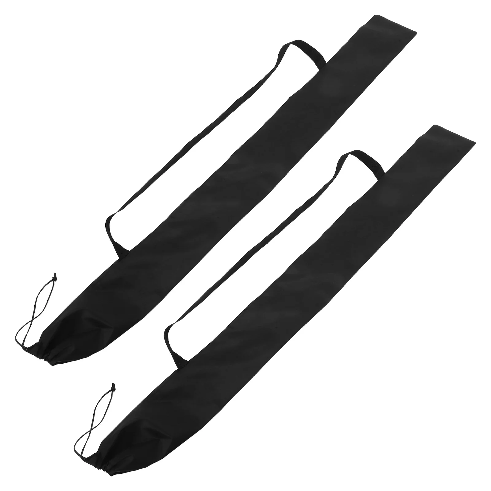 Bolso de hombro para bate de béisbol, bolsa de transporte ligera de tela Oxford negra para equipo de Softbol, equipo de entrenamiento de béisbol, 2 uds.