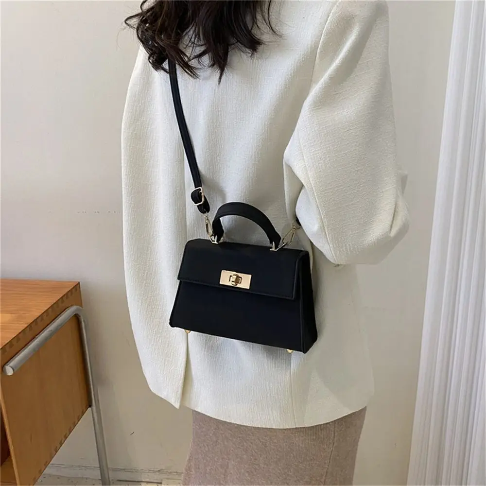 Fashion Women PU Leather Shoulder Messenger Bag Crossbody Bag Ladies Girls Fashionable and Simple Travel Large Capacity Handbags