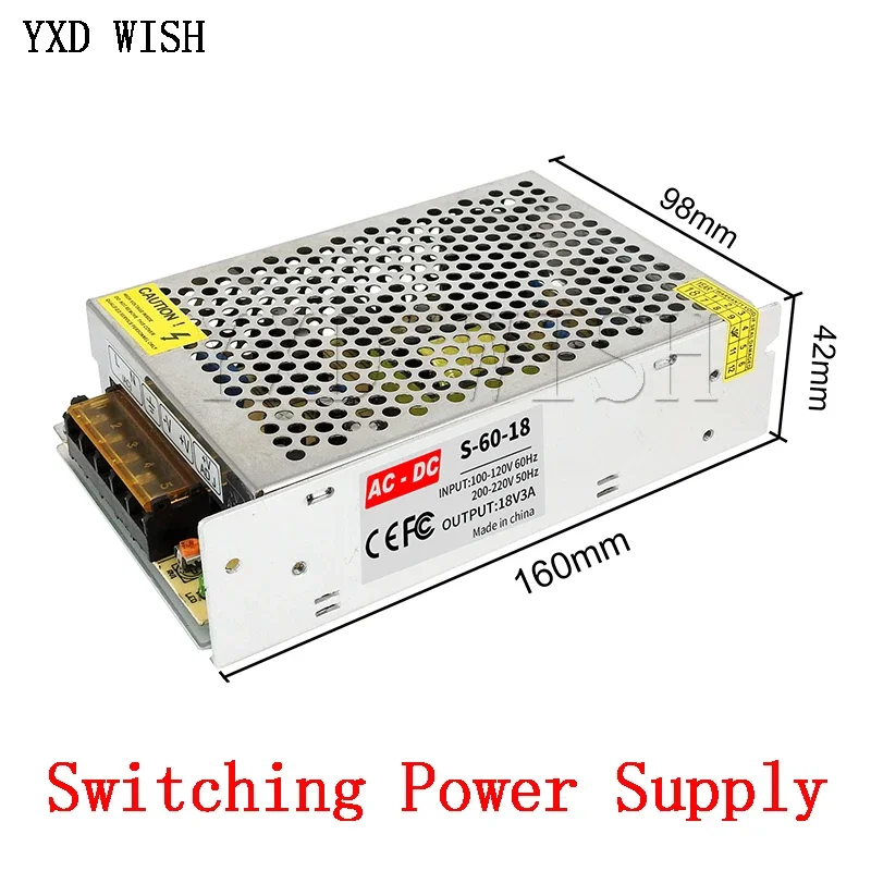 13.8V 15V 18V Power Supply SMPS 13.8 15 18 V AC-DC 220V TO 13.8V 15V 18V 2A 3A 4A 5A 10A 20A 30A Switching Power Supply SMPS