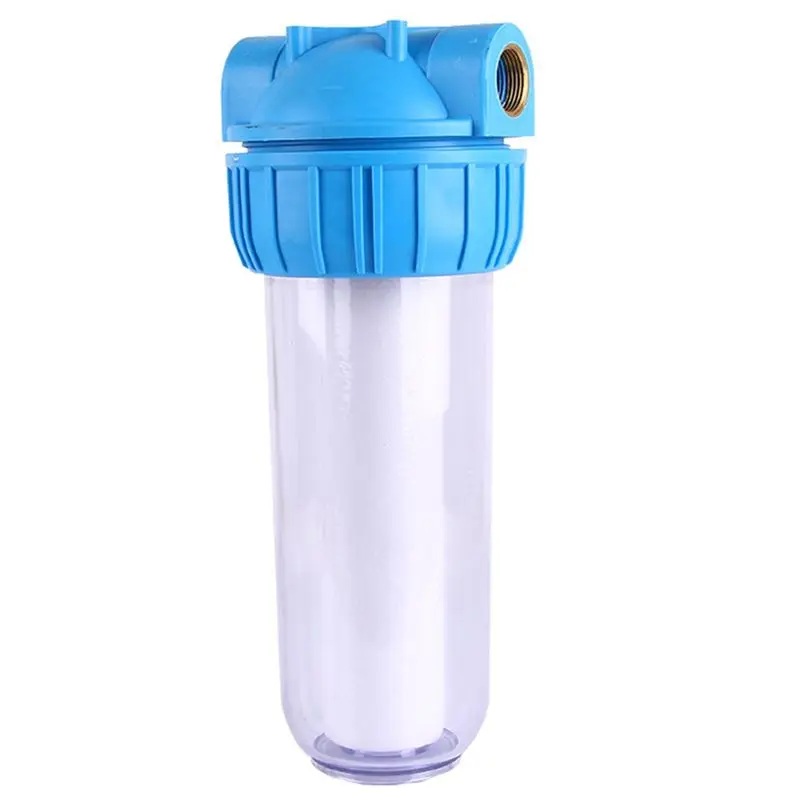 【new-a39m】-household-water-purifier-pre-filter-bottle-copper-thread-interface-transparent-filter-bottle-pipeline