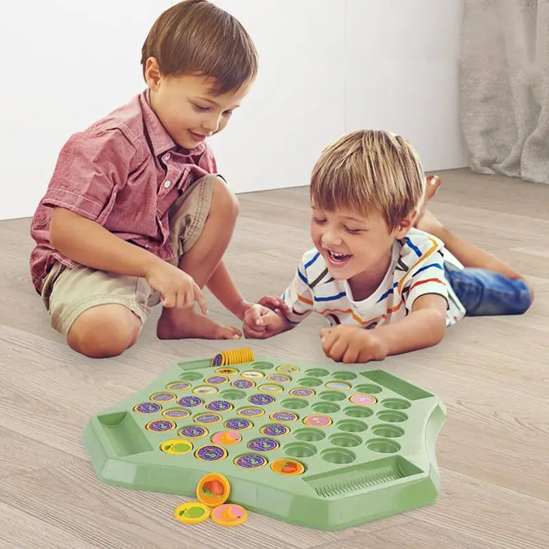 Chess Board Game Animal Pattern Matching Parties Table Chess Game Parent-child Interactive Battle Board Game For Kindergarten