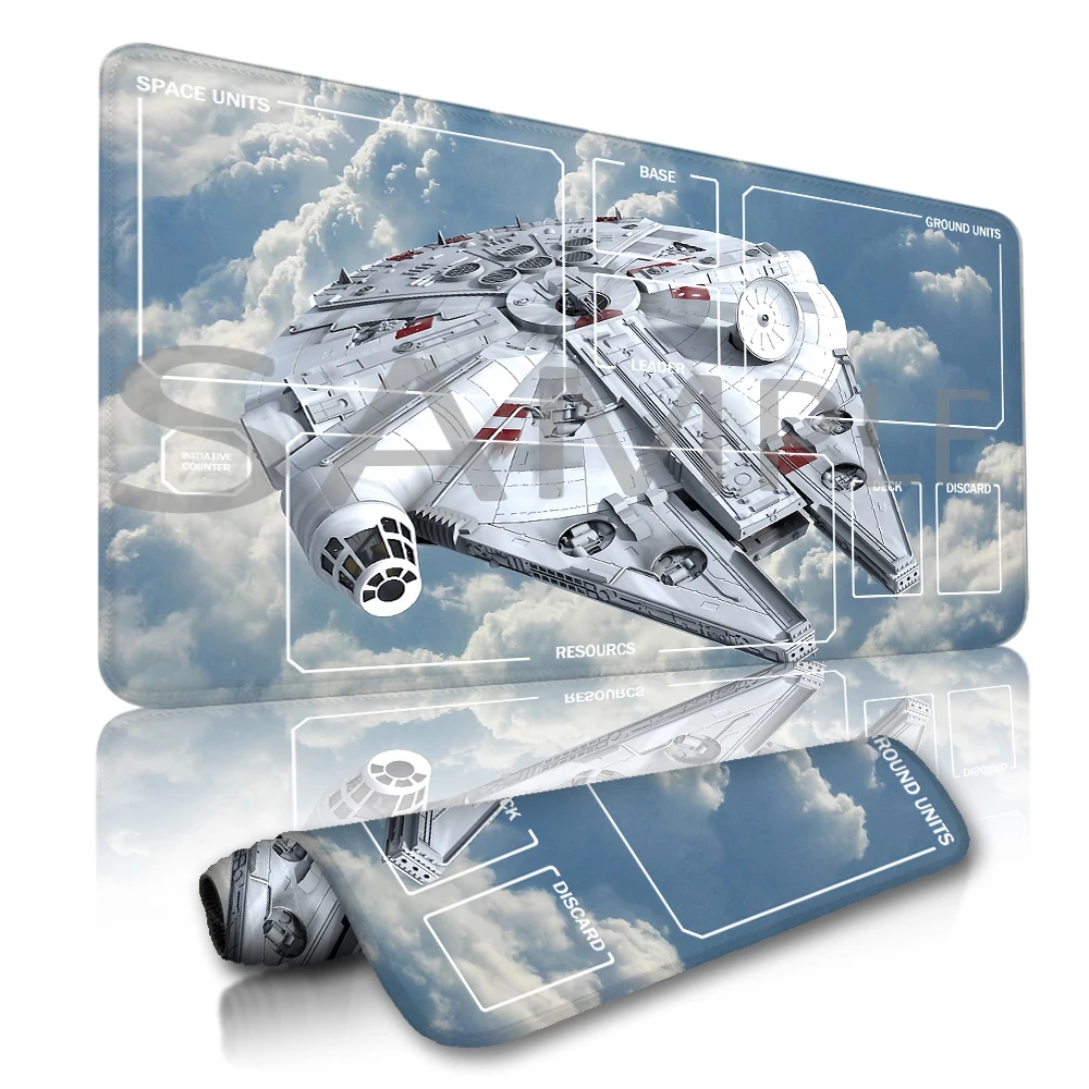 Star SWD Playmat Free Storage Bag Size 24X14IN Wars:Destiny TCG Protective Mats Scratch-Resistant Durable Mouse Pad 5