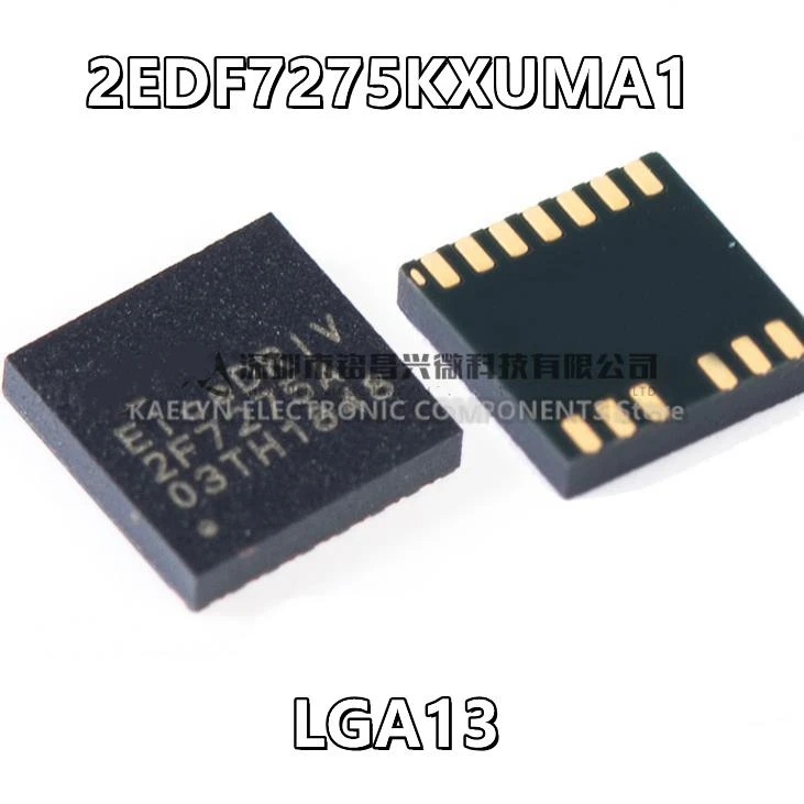 5Pcs/lot 2EDF7275KXUMA1 2F7275A Half-Bridge Gate Driver IC Non-Inverting PG-TFLGA-13-1