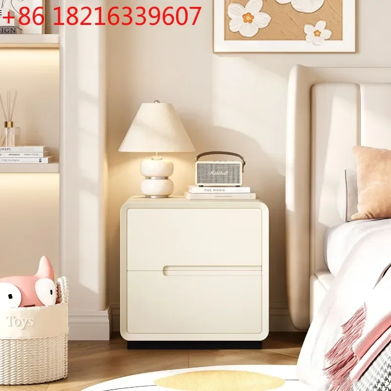 Trendy Cute Bedside Table Mid Century Modern Simple Modular Bedroom Bedside Table Luxury Nordic Mesitas De Noche Home Furniture