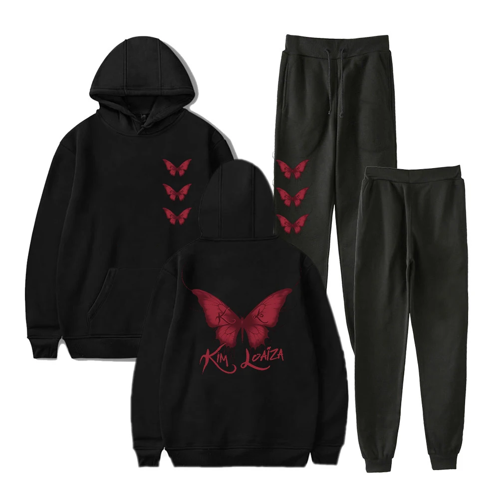 

Kimberly Loaiza Merch La Despedida Tour Hoodie Jogger Pants Two Piece Set Sweatshirts+Sweatpants Men Women's Set