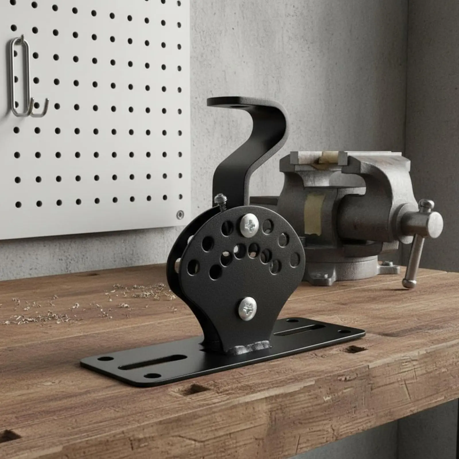 

Speaker Hanging Bracket Metal Construction Speaker Wall Mount Audio Accessory 180 Degree Rotation Vibration without Vibration