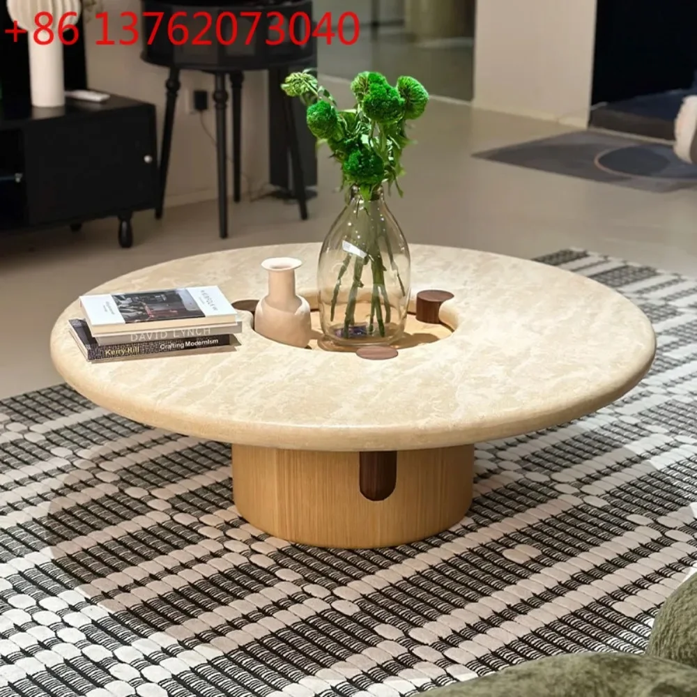 

Wabi-sabi modern minimalist natural travertine