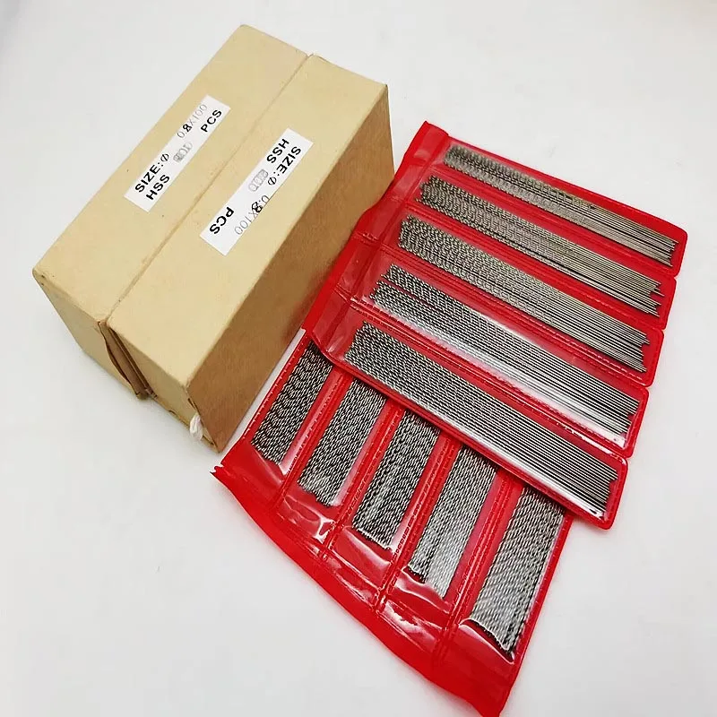 Imagem -04 - Alongar Haste Reta Torção Broca 0.53.2 mm Extra-longa de Aço de Alta Velocidade Micro Broca Fina para Metal Madeira Plástico 10 20 Peças