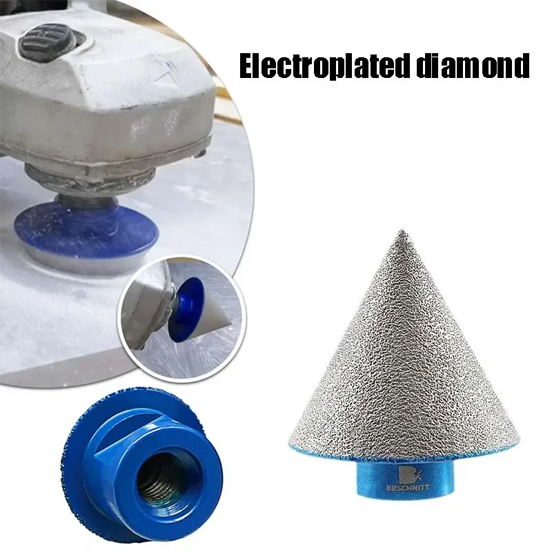 Diamond Chamfer Bits M10 M14 Milling Tile Cutter Marble Concrete Hole Saw Masonry Drilling Crowns Construction Job Tools