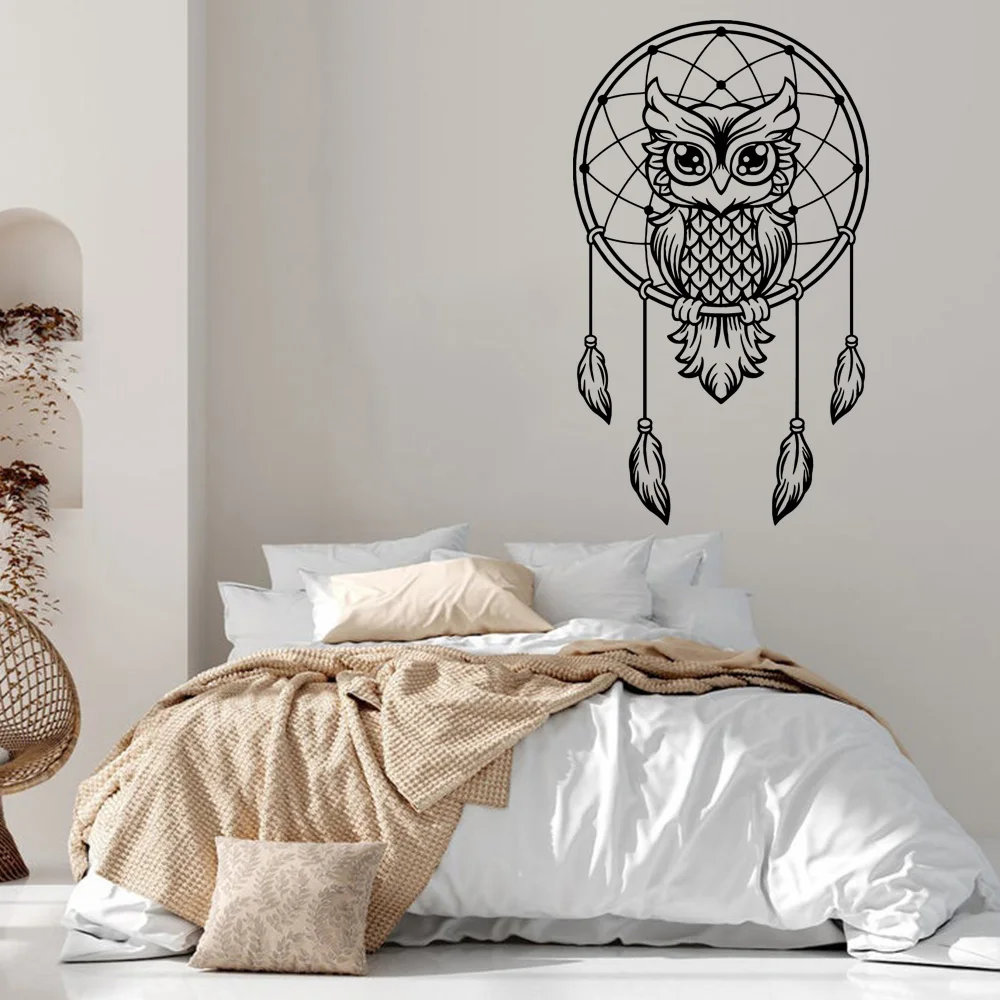 Dreamcatcher Wall Sticker Home Decoration Accessories For Kids Rooms Decoration Vinyl Mural Decal