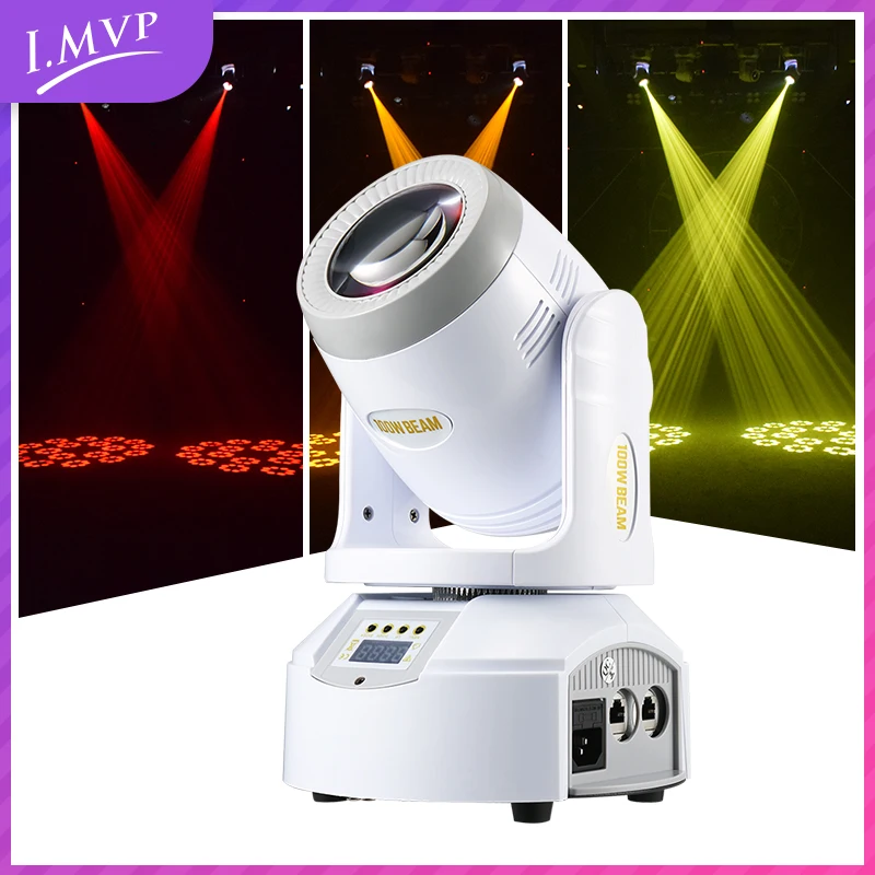 Mini Sharpy DMX DJ LED Beam Moving Head Light, KTV, Discoteca Sala Privada, Disco Stage Rotating, 100W