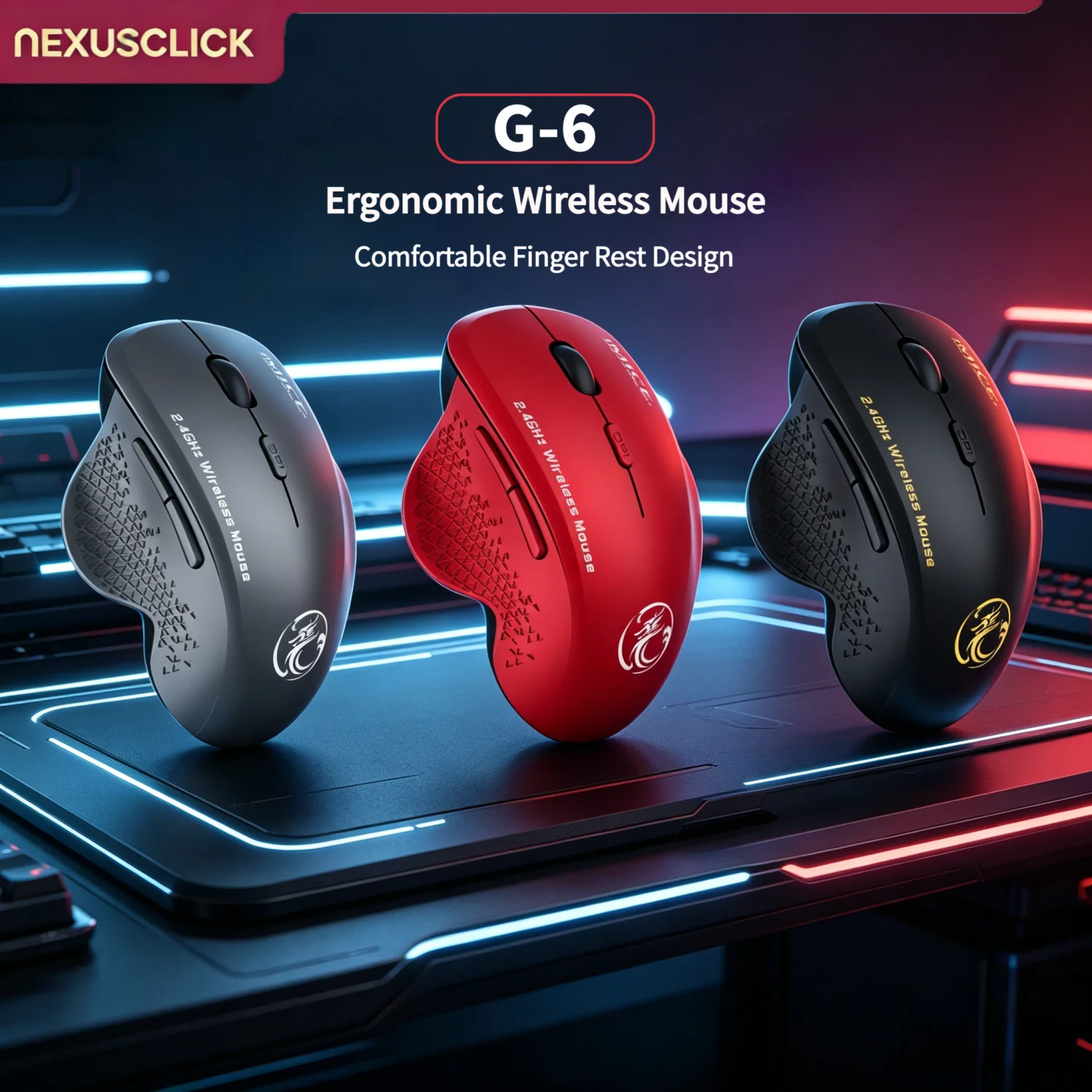 NexusClick Wireless Ergonomic - Laptop External Accessories 评论和价格