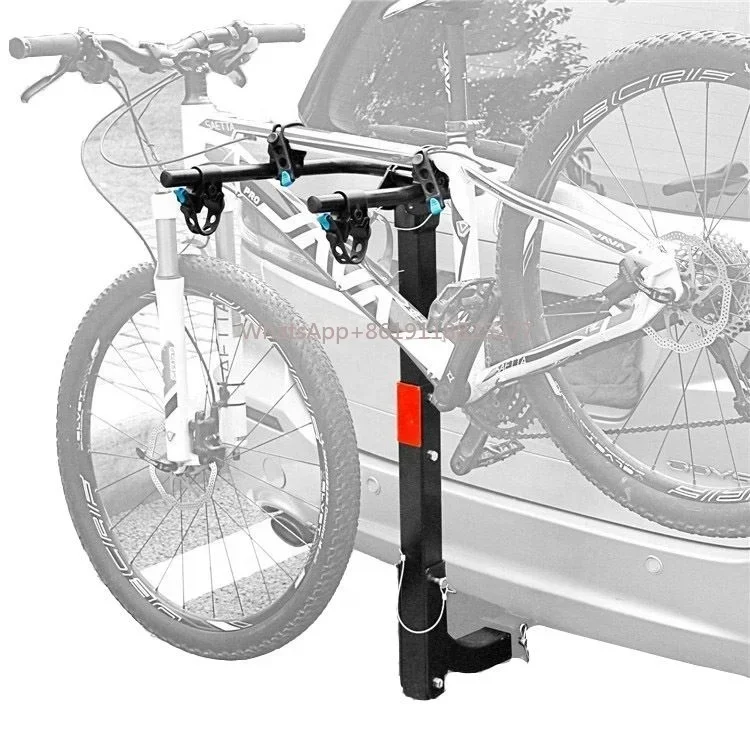 bicycle rear hitch mount carrier rack for car suv pick up truck Universal adjustable foldable swing 2 3 4 bike