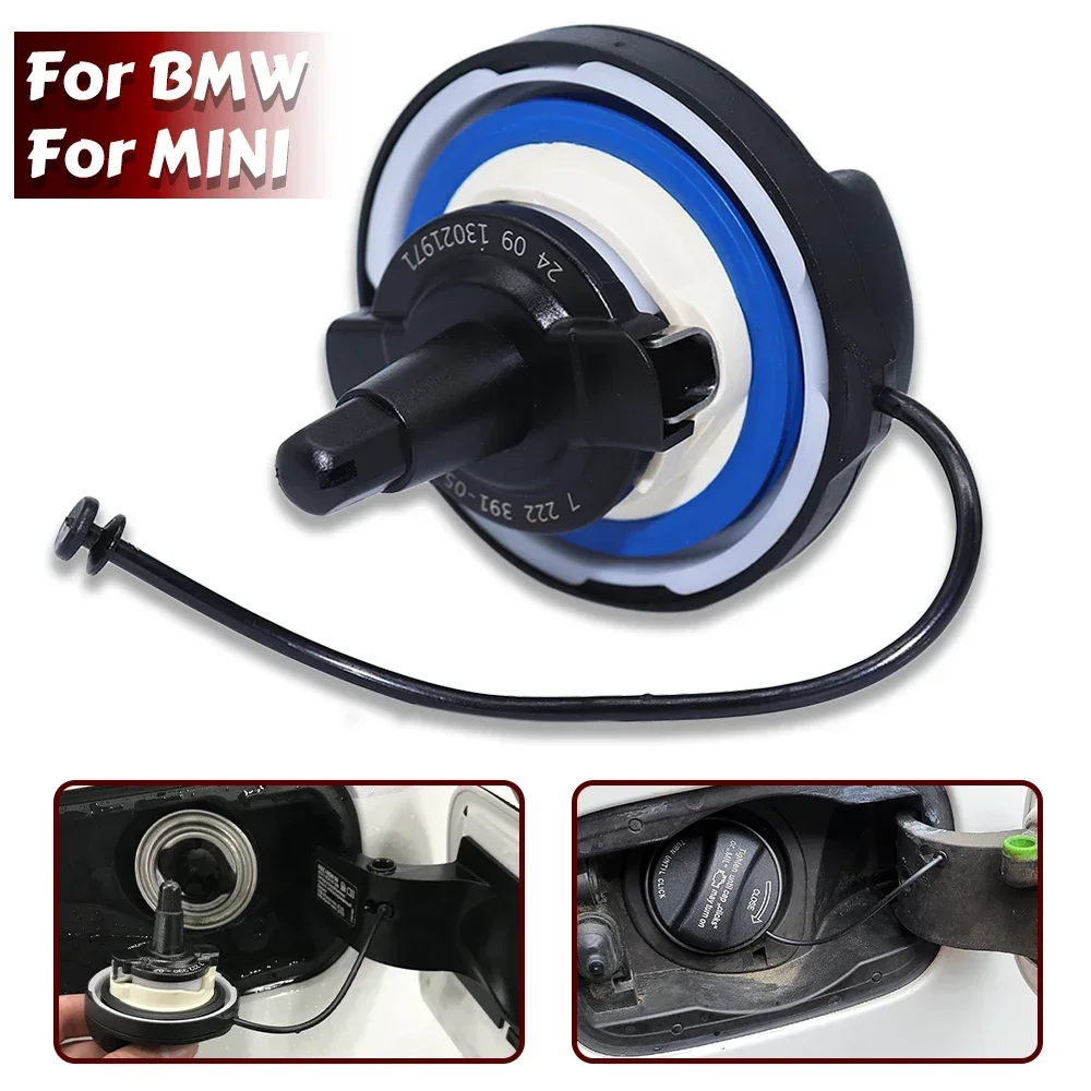 

Fuel Filler Cap Petrol Models For Mini Cooper 2006 2009 2014 Countryman BMW 520D E39 X1 330i X6 Gas Evap leakLeakage Issue Fix