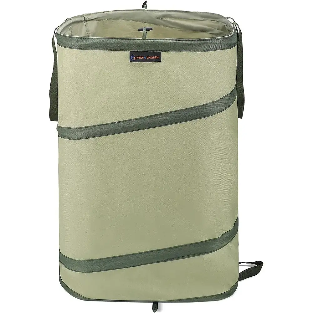 

Складные квадратные контейнеры для садовых отходов объемом 46 галлонов, складной мусорный бак для сбора сорняков, листьев, садовых и праздничных отходов