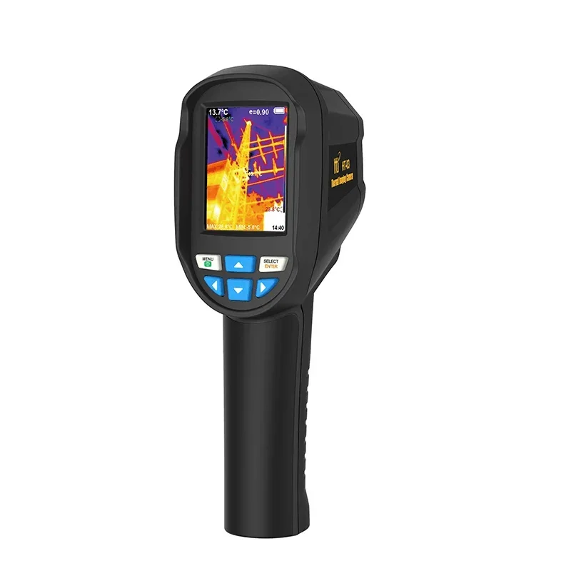 Termocamera Hti HT-03 Termocamera a infrarossi portatile Temperatura 120x90 Risoluzione Rilevamento per riscaldamento a pavimento con tubi