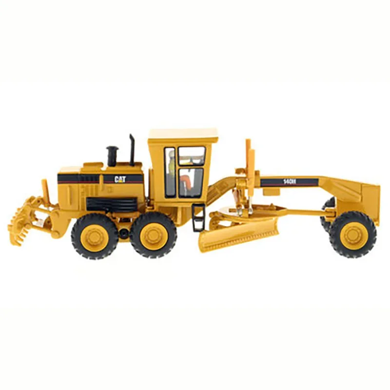 Diecast Engineering DM 55030V CAT 1:50 140H Bulldozer Loader Grader Road Roller Model CAT Self-propelled Grader Alloy Toy