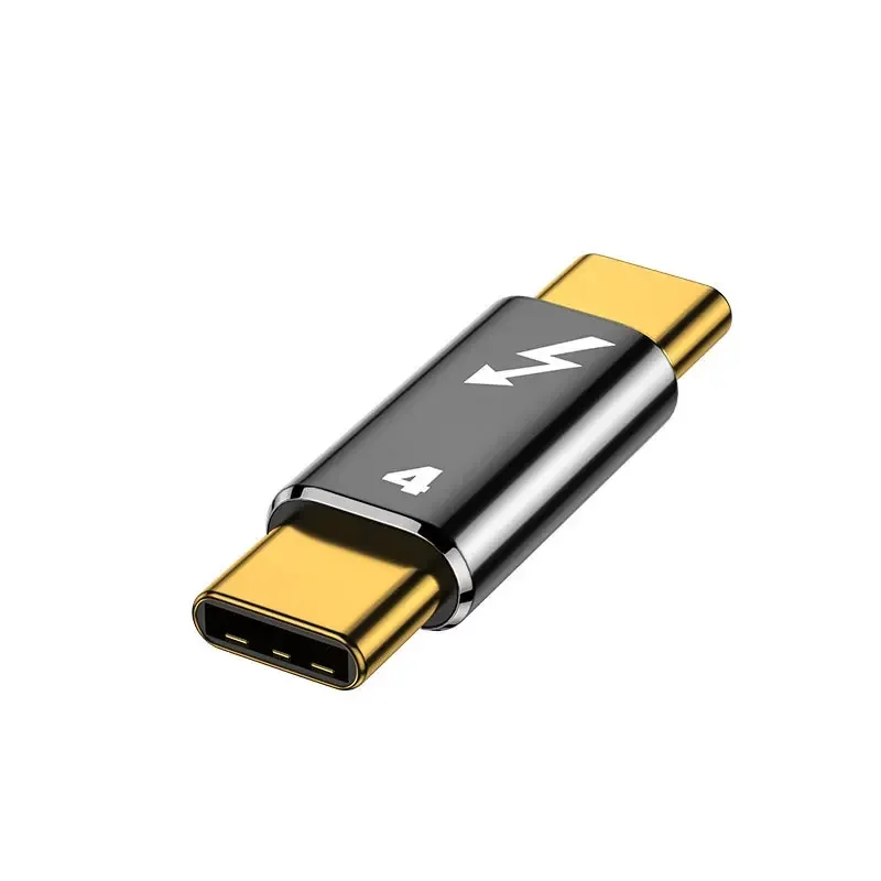 Adaptador USB C Mini Thunder 4/3 40Gbps puerto magnético 8K @ 60Hz transferencia de imágenes 100W 5A convertidor USB C a tipo C para Macbook Pro