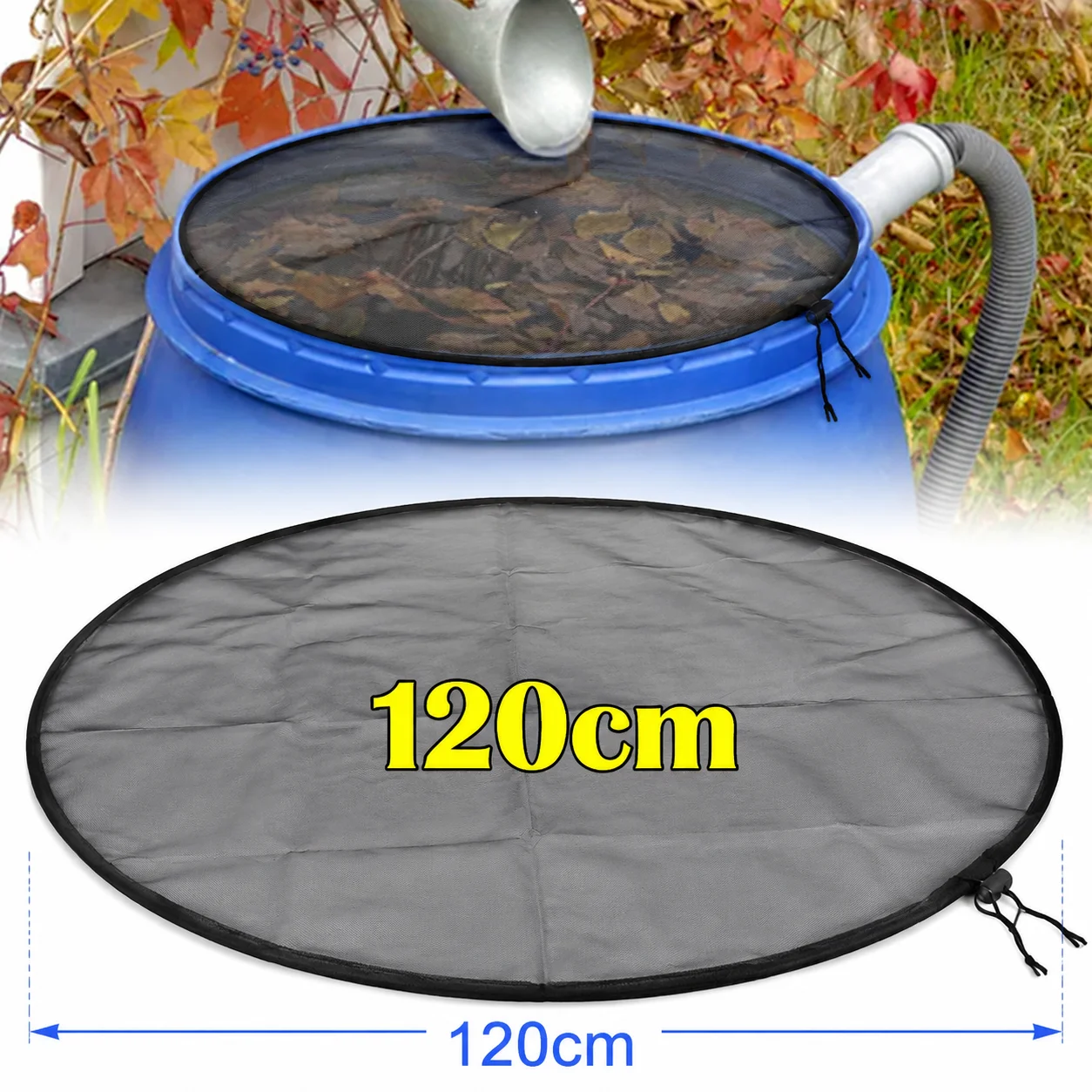 Garden Netting Cover - Penutup Jaring Tong Air Hujan 120cm,