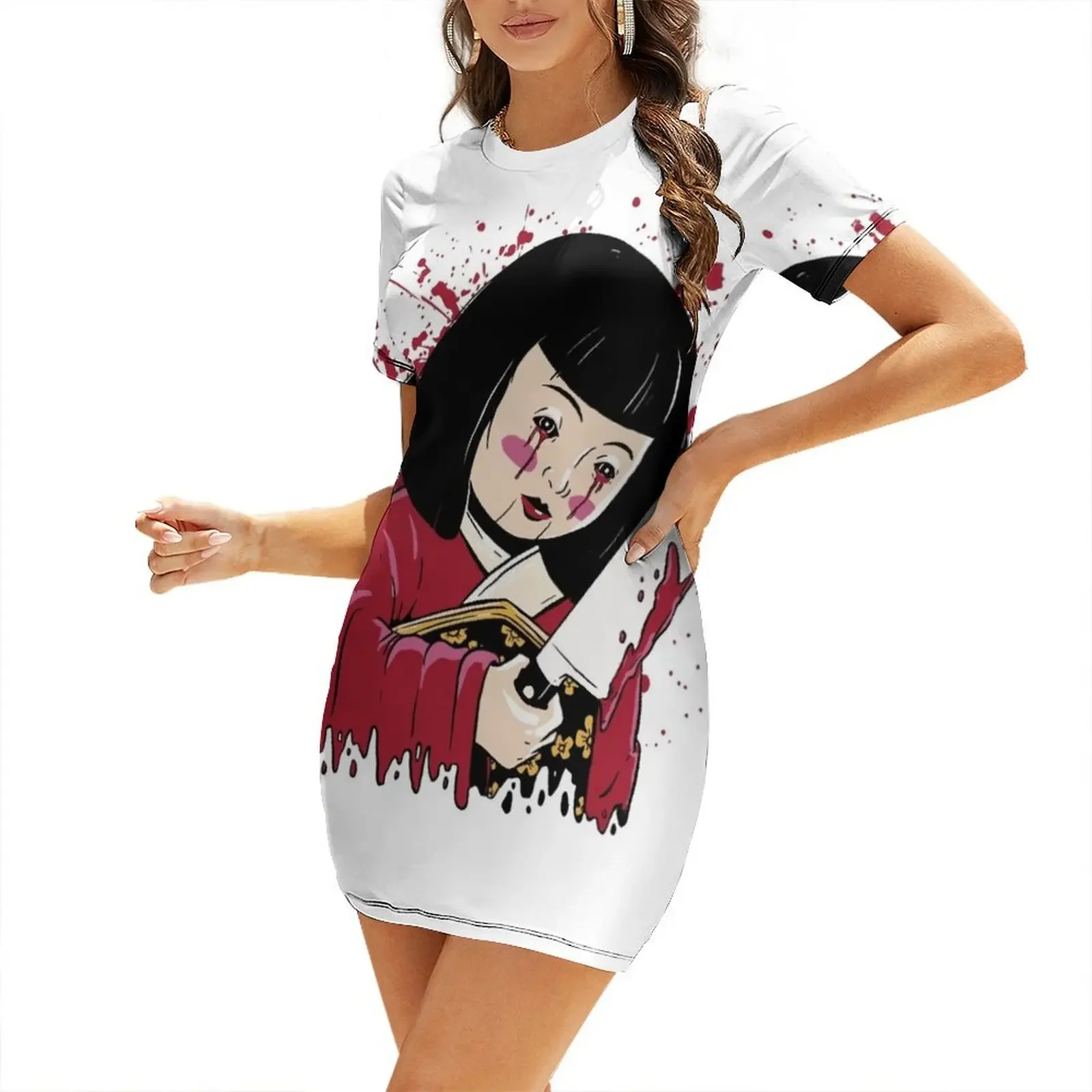 Japanese Killer Doll Short-Sleeved Dress Woman dresses women formal occasion dresses