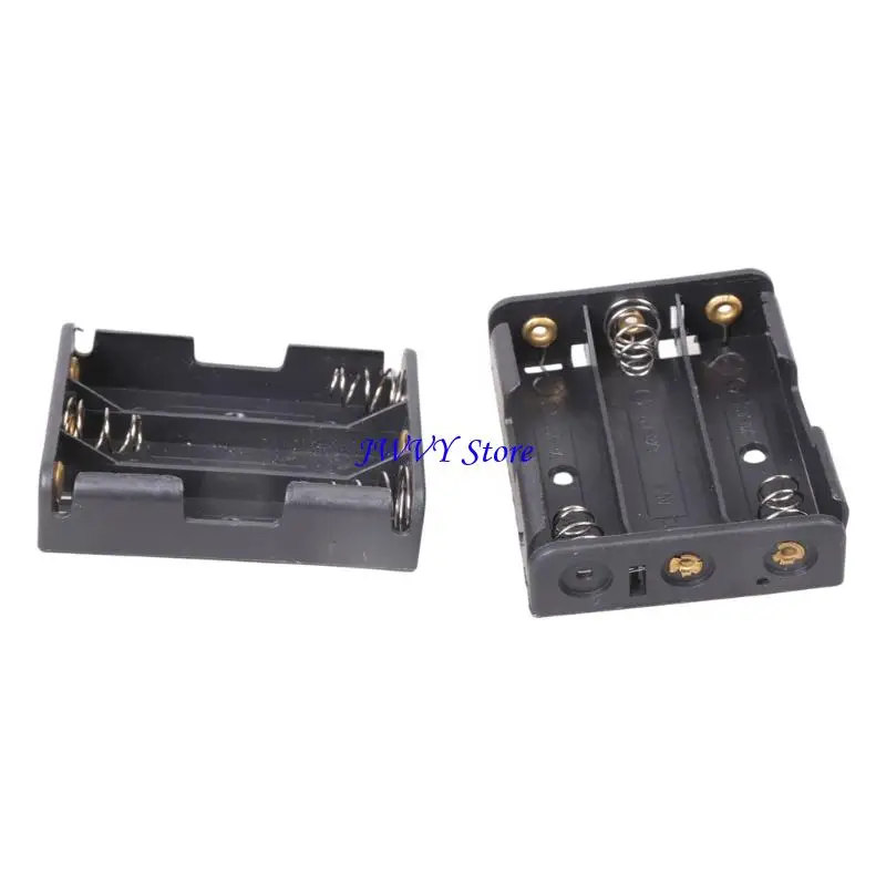 علبة بطارية 573A 2A محطات لحام من البلاستيك المعدني لمشاريع DIY #2