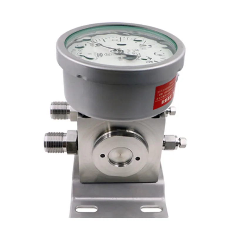 diaphragm type pointer air differential pressure gauge manometer